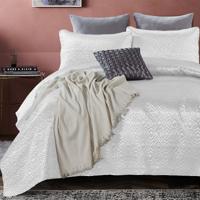 Bedsprei - Satin Orlando - Wit