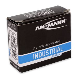 Ansmann Lithium Industrial LR03 AAA batterij (potlood) Lithium 1150 mAh 1.5 V 10 stuk(s)