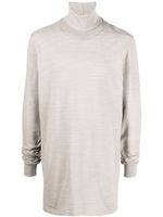 Rick Owens Surf marl-knit jumper - Tons neutres