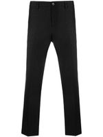 Patrizia Pepe pantalon en maille métallisée à coupe slim - Noir