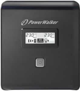 PowerWalker VI 1000 LCD 1 kVA 600 W 4 AC-uitgang(en)