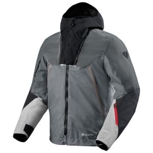 REV'IT! Stratum GTX Jacket, Gore-Tex® motorjas heren, Grijs Antraciet