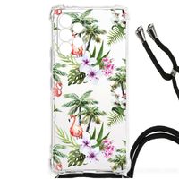 Samsung Galaxy A53 Case Anti-shock Flamingo Palms