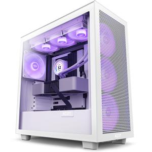 NZXT H7 Flow RGB Midi Tower Wit