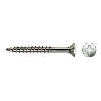 Celo 9470Vloxp100 - houtschroef Velox, gedeeltelijke schroefdraad, verzonken kop, Pz, diameter 4 x 70/40 mm, verzinkt, 100 stuks