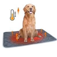 Nobleza Zelfverwarmende Mat voor Katten en Honden, Verwarmingsdeken voor Huisdieren, Wasbare Milieuvriendelijke Antislip Warme Pad, Thermische Zachte Bedmat, XXL 115x72cm