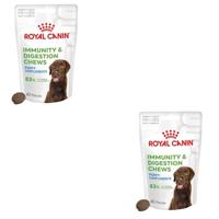 ROYAL CANIN IMMUNITY & DIGESTION CHEWS PUPPY SUPPLEMENTS | Dubbel Pakket | 2 x 100 g | Aanvullend voer voor puppy's | Ter ondersteuning van de spijsvertering & afweer