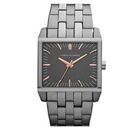 Horlogeband Armani Exchange AX2214 Staal Antracietgrijs 28mm - thumbnail