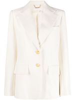 Chloé embossed-buttons single-breasted blazer - Tons neutres - thumbnail