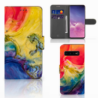 Hoesje Samsung Galaxy S10 Watercolor Dark - thumbnail