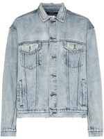 Ksubi veste en denim à effet délavé - Bleu - thumbnail