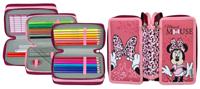 Minnie Mouse School Etui 3-Laags met Inhoud - thumbnail