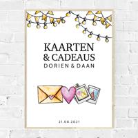 Poster kaarten en cadeaus watercolor festival
