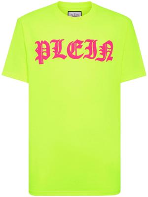 Philipp Plein Katoenen T-shirt - Geel