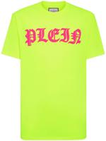 Philipp Plein Katoenen T-shirt - Geel