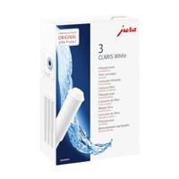 Jura 68739 Claris White-Filter Patrone, verpakking van 3 stuks