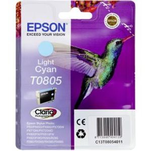 Epson Hummingbird Singlepack Light Cyan T0805 Claria Photographic Ink