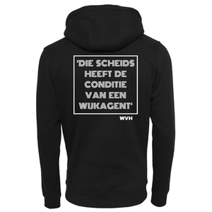 FC Eleven - Wijkagent Hoodie - Zwart