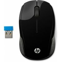 HP 200 RF Draadloos Optisch 1000DPI Zwart Ambidextrous - thumbnail