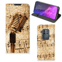 Motorola One Zoom Stand Case Bladmuziek - thumbnail