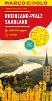 Wegenkaart - landkaart Rheinland-Pfalz, Saarland | Marco Polo - thumbnail