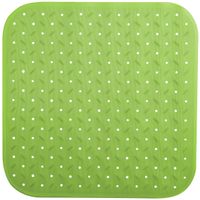 MSV Douche/bad anti-slip mat badkamer - rubber - limegroen - 54 x 54 cm   -