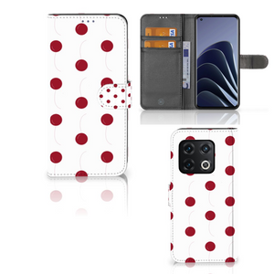 OnePlus 10 Pro Book Cover Cherries