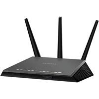 NETGEAR Nighthawk R7000P draadloze router AC2300 (dual-band, 2300 Mbps, dekking 175 m² en 35 apparaten, 4x LAN-poorten, 2 USB, MU-MIMO, 30 dagen bescherming met Circle Child en Armor cyberbeveiliging)