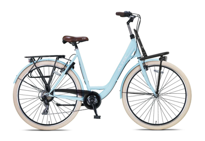 Altec Metro Plus Damesfiets 28 inch 55cm Sky Blue 7v