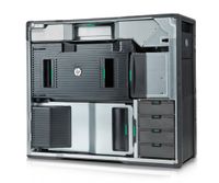 HP 820 DDR3-SDRAM E5-2609 Mini Tower Intel® Xeon® E5 familie 32 GB 1000 GB HDD Windows 7 Professional Workstation Zwart, Zilver - thumbnail