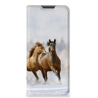 OPPO A54 5G | A74 5G | A93 5G Hoesje maken Paarden - thumbnail