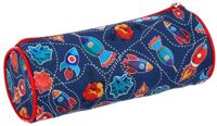 Gerimport etui Raket junior 21 x 8 cm polyester blauw