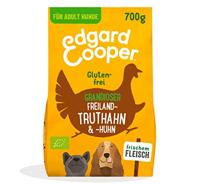 Edgard & Cooper Hondenvoer Biokalkoen en Biokip 700 gr