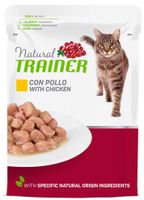 NATURAL TRAINER CAT ADULT CHICKEN POUCH 12X85 GR