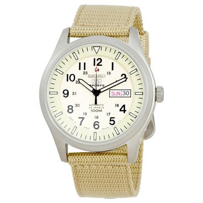 Seiko Men's 5 Sports Desert Military Automatisch Herenhorloge...