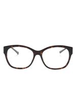 Jimmy Choo Eyewear lunettes de vue à monture papillon - Marron - thumbnail