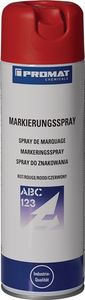 Promat Markeringsspray | rood | 500 ml | spuitbus - 4000354080 4000354080