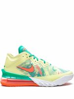 Nike baskets LeBron 18 - Jaune - thumbnail