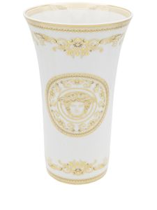 Versace x Rosenthal vase Medusa Gala - Blanc