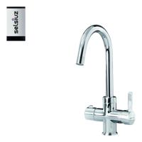 Selsiuz kokend water kraan met single boiler en C-uitloopkraan chroom