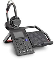 Poly tafeltelefoonoplossing 'ELARA 60 WS' voor Voyager Focus inclusief headset en Microsoft Team-knop