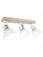 Mexlite Plafondlamp Gearwood 2133W Wit - thumbnail