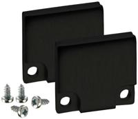 Barthelme 62398613_9005 BARdolino eindkappenset aluminium (L x B x H) 3 x 18,4 x 19,7 mm 2 stuks