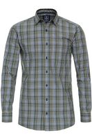 Redmond Casual Regular Fit Overhemd groen, Ruit