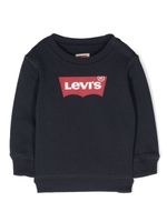 Levi's Kids sweat col roulé à logo imprimé - Bleu - thumbnail