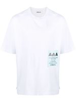 AMBUSH t-shirt oversize à imprimé Pass - Blanc