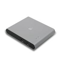 KVM 2-poorts USB-C - IOGEAR 2 USB-C/Thunderbolt 3 apparaten - 2 USB 3.1, tot 5 Gbps - 4k 30Hz - Stroomvoorziening 75W - Plug n Play - TAA - Mac/Win - GUD3C04