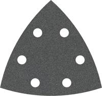 Bosch 5x PRO F355 Schuurblad (voor Beton, Harde steen, Ø 93x93 mm, Korrel 120, Professional Accessoires Multitool, Deltaschuurmachine)