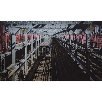 Wanddecoratie Rhythm of the City 009 118x70cm