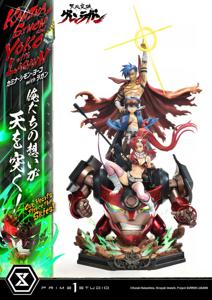 Gurren Lagann Ultimate Premium Masterline Series Statue 1/4 Kamina, Simon & Yoko with Lagann 97 cm